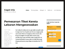 Tablet Screenshot of cagakurip.com